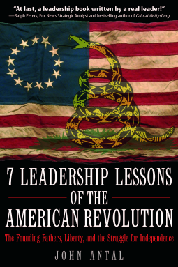 book cover for 7 LEADERSHIP LESSONS OF THE AMERICAN REVOLUTION
