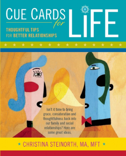 book cover for Cue Cards for Life