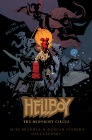 book cover for Hellboy: The Midnight Circus