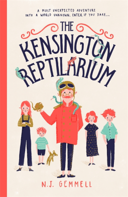 book cover for The Kensington Reptilarium