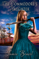 book cover for The Commodore's Daughter