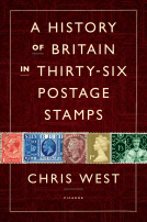 book cover for A History of Britain in Thirty-six Postage Stamps