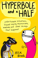 book cover for Hyperbole and a Half