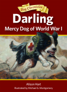 book cover for Darling, Mercy Dog of World War I