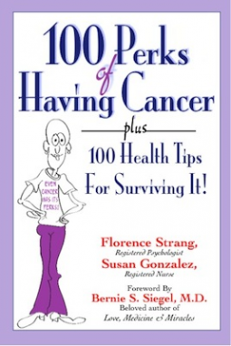 book cover for 100 Perks of Having Cancer