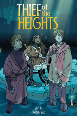 book cover for Thief of the Heights