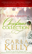 book cover for Carla Kelly's Christmas Collection