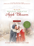 book cover for A Holiday Miracle in Apple Blossom