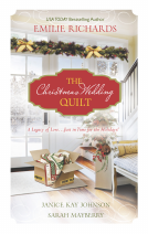 book cover for The Christmas Wedding Quilt