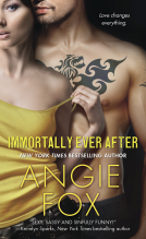 book cover for Immortally Ever After