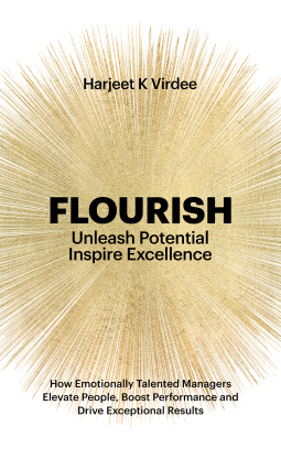 book cover for Flourish: Unleash Potential, Inspire Excellence:
