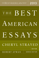 book cover for The Best American Essays 2013