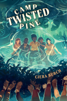 book cover for Camp Twisted Pine