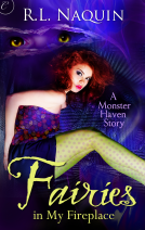 book cover for Fairies in My Fireplace