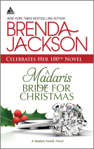 book cover for A Madaris Bride for Christmas