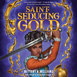 book cover for Saint-Seducing Gold