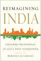 book cover for Reimagining India
