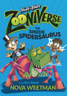 book cover for The Speedy Spidersaurus