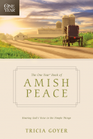 book cover for The One Year Book of Amish Peace