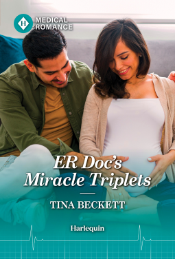 book cover for ER Doc's Miracle Triplets