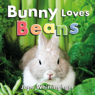 book cover for Bunny Loves Beans