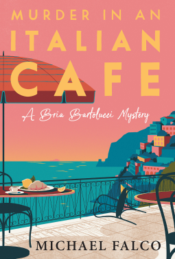 book cover for Murder in an Italian Café