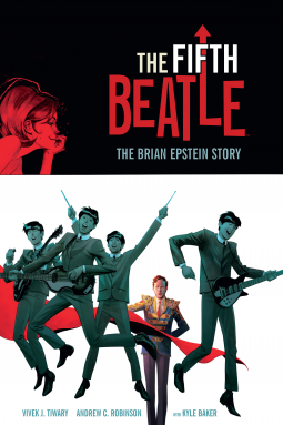 book cover for The Fifth Beatle: The Brian Epstein Story