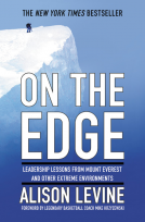 book cover for On the Edge