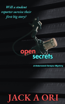book cover for Open Secrets: A New Adult Amateur Sleuth Mystery Book