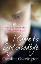 book cover for I Came to Say Goodbye
