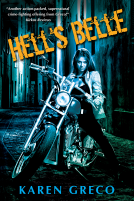 book cover for Hell's Belle