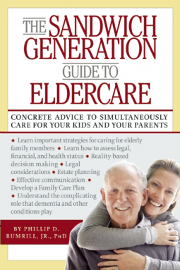 book cover for The Sandwich Generation's Guide to Eldercare