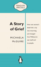 book cover for A Story of Grief: Penguin Specials