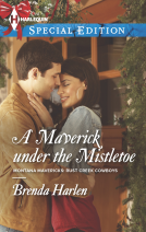 book cover for A Maverick under the Mistletoe