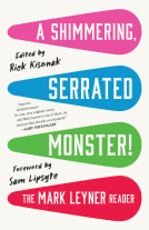book cover for A Shimmering, Serrated Monster!
