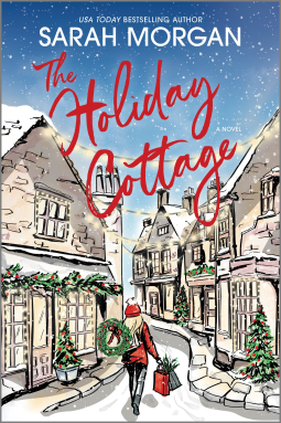book cover for The Holiday Cottage