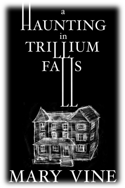 book cover for A Haunting in Trillium Falls
