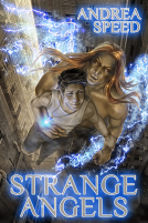book cover for Strange Angels