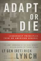 book cover for Adapt or Die