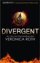 book cover for Divergent