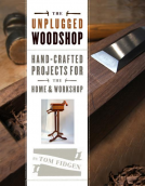 book cover for The Unplugged Woodshop