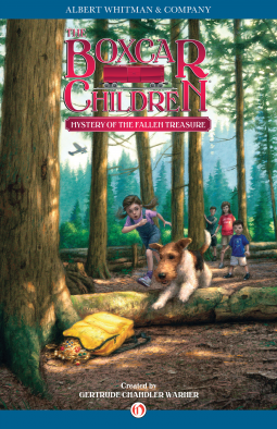 book cover for Mystery of the Fallen Treasure