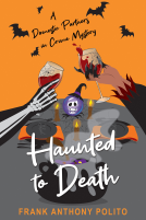 book cover for Haunted to Death