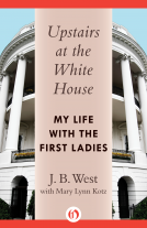 book cover for Upstairs at the White House