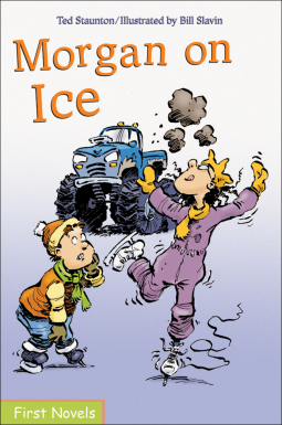 book cover for Morgan on Ice