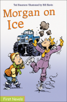 book cover for Morgan on Ice