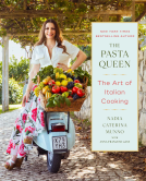 book cover for The Pasta Queen: The Art of Italian Cooking