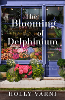book cover for The Blooming of Delphinium