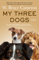 book cover for My Three Dogs