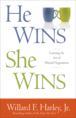 book cover for He Wins, She Wins